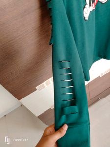 Bottle Green Full Sleeve Top