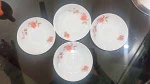 LaOpala Saucer Unused 4 Nos