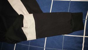Black &amp; White Cropped Top