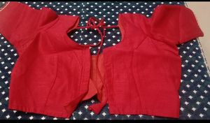 Preloved Red Saree❤️❤️