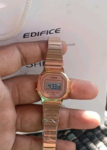 Casio Rose Gold Watch