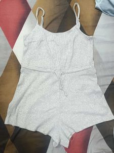Cute Grey Romper