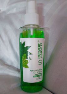 Organic Harvest Face Toner | Acne Control Mattifying | Neem And Tulsi |