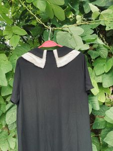 Korean/japanese Style Collar Loose Dress
