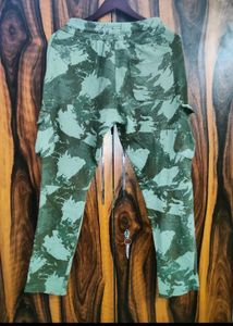 Cargo Cotton Track Pant