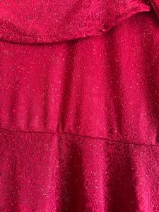 Red Crimson Elegance Dress