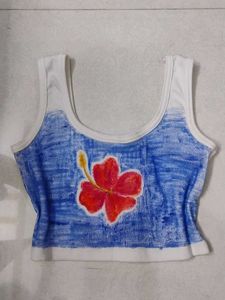 Cute floral Pinterest tank top