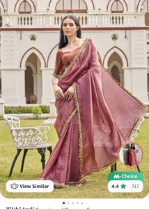 Totally New Saree With Unstitched Blouse