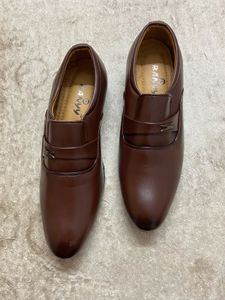 Brown Formal Shoes Size 8