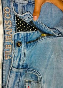 Light Wash Denim Jeans