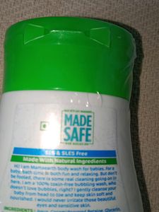 Hi am Mamaearth body wash for babies. For a baby, bath time is both fun and relaxing. But don&#39;t be fooled, there is some real cleaning going on in here.