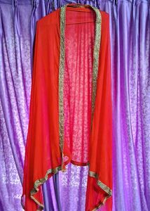 Red Kurta Suit Set