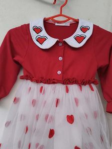 Red Heart Dress