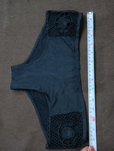 Black Lace🔥free size Trim Briefs