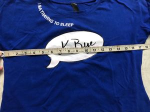 BLUE T-SHIRT TOP