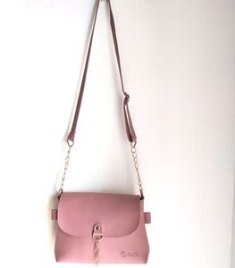Nude Pink Sling Bag..