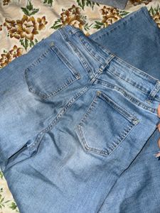 wash blue jeans