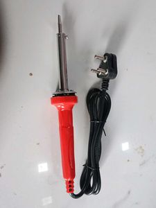Soldering Iron with Red Handle