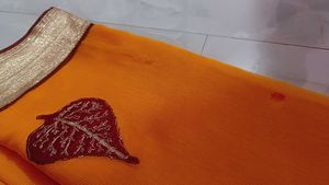 Golden Yellow Sari