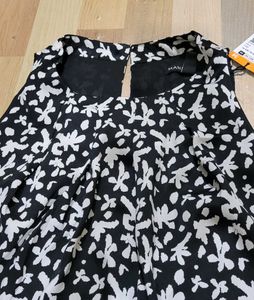 Black And White One Piece Cute Dress