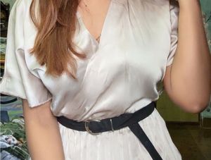Satin Korean Nude Dress