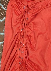 Stylish Skirt With A Slit