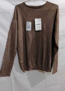 Brown Knit Sweater