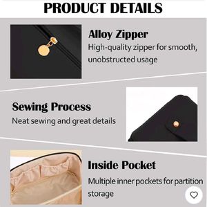 Black Travel Pouch