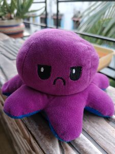 Reversible Octopus Toy Plush
