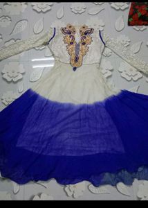 Double Colour Gown