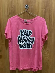 Pink Graphic Tee