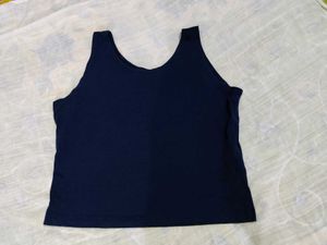 Navy Blue Tank Top