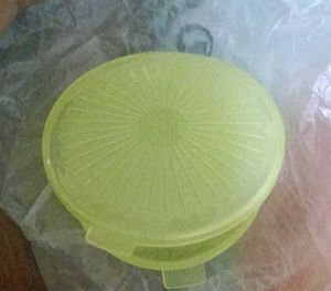 Tupperware pill keeper
