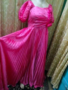 Elegant Pink Maxi Dress