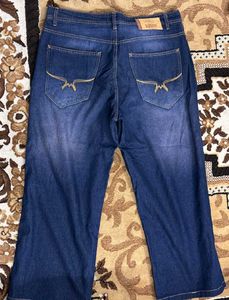 Roadster Wide Leg Denim Jeans