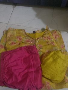 Floral Print Salwar Suit