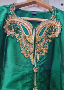 Elegant Green Indian Salwar Kameez