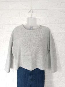Korean Oversized Crop Tops/Sweater
