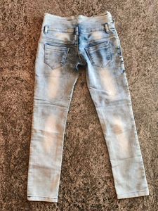 Women Slim High Rise Light Blue Jeans