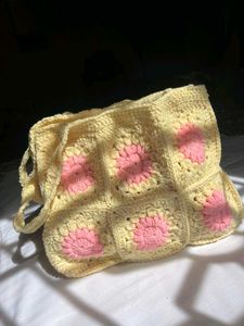 Crochet Aesthetic Tote Bag