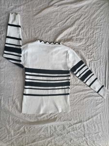 Striped Knit Top