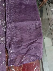 Lavender Dress Material