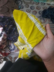 Yellow Embroidered Kurta