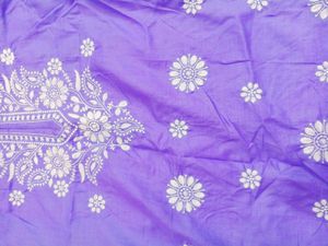 Purple Embroidered Kurta