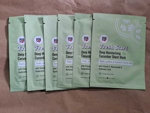 PopXO Fresh Start Deep Moisturising Cucumber Mask