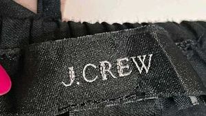 J.CREW Black Tiered Dress