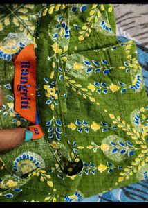 Rangriti Green Kurta