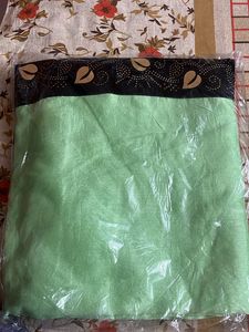 Saree With Stitched Blouse