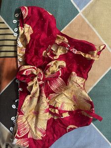Floral Red Top
