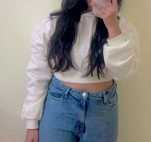Cute Cropped Hoodie